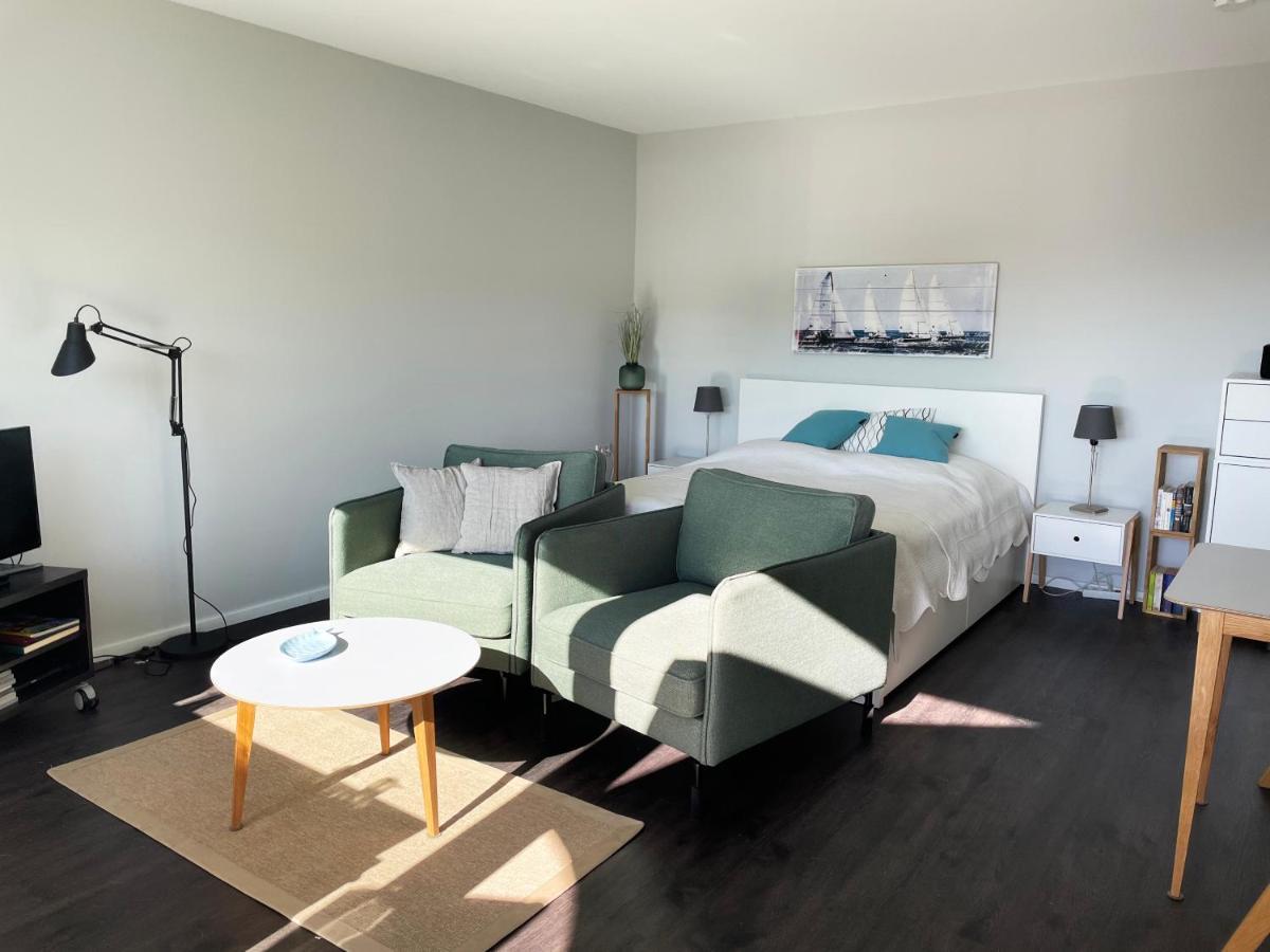 Ferienwohnung Yachthafen-Foerdeblick Gluecksburg Ngoại thất bức ảnh