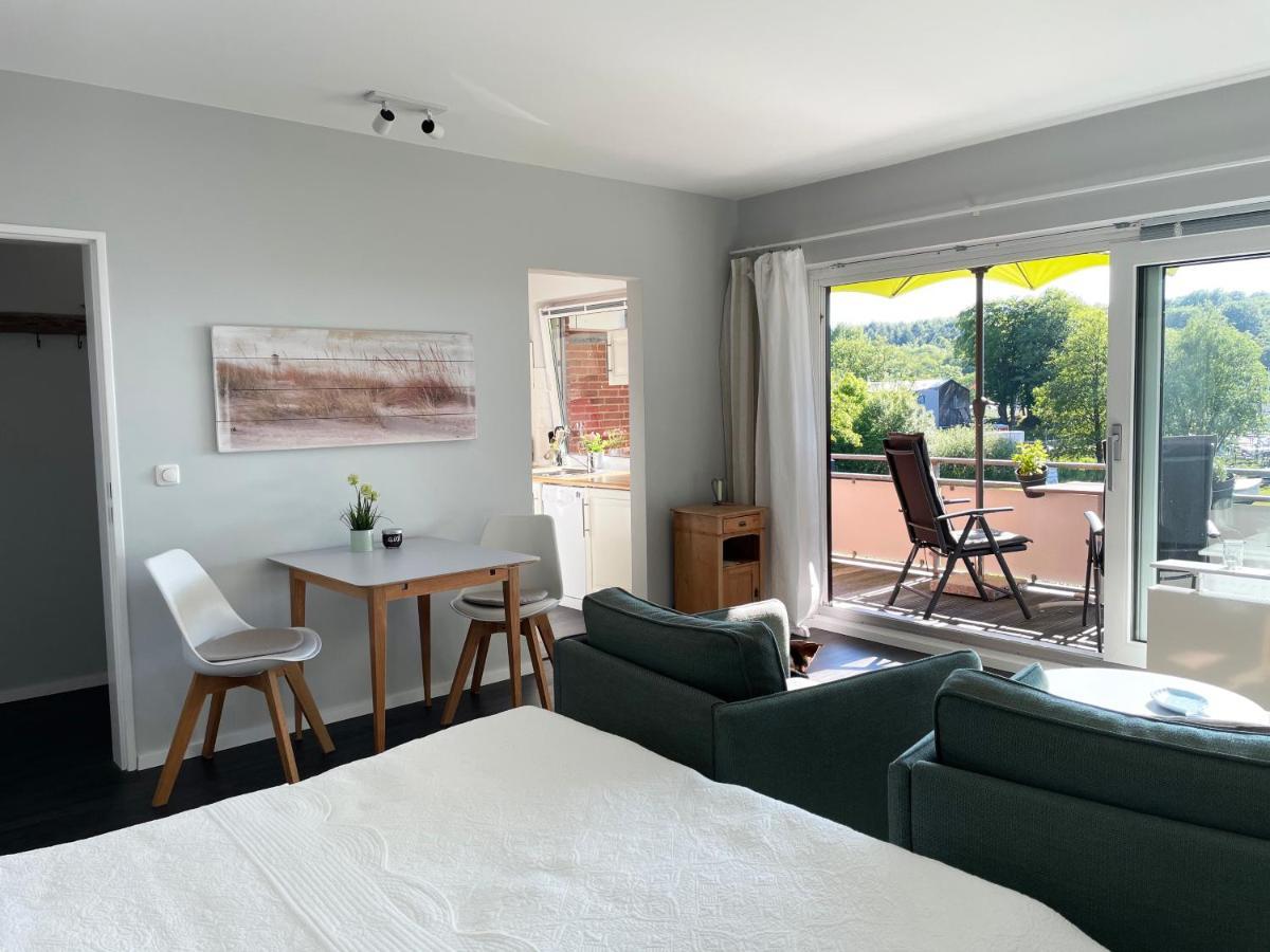 Ferienwohnung Yachthafen-Foerdeblick Gluecksburg Ngoại thất bức ảnh